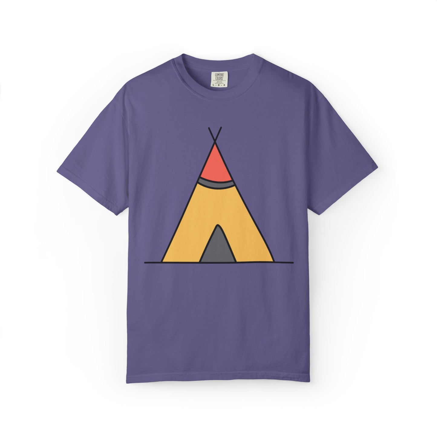 Camping  Adventure Lovers Tee Nature Exploration Bonfire Travel Van Unisex Heavy Cotton T-Shirt