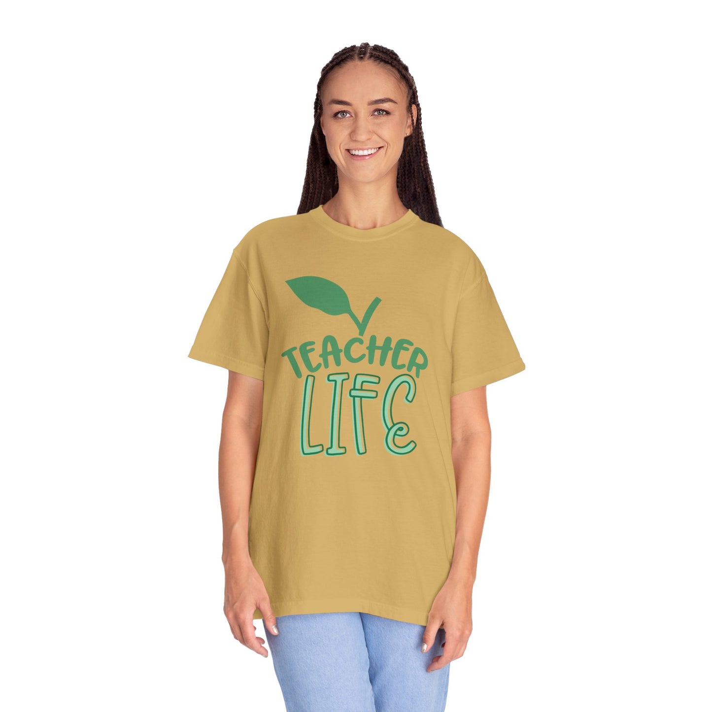 Teacher Life Role Model Supportive Learning Positive Reinforcement Moral Values Unisex Heavy Cotton T-Shirt