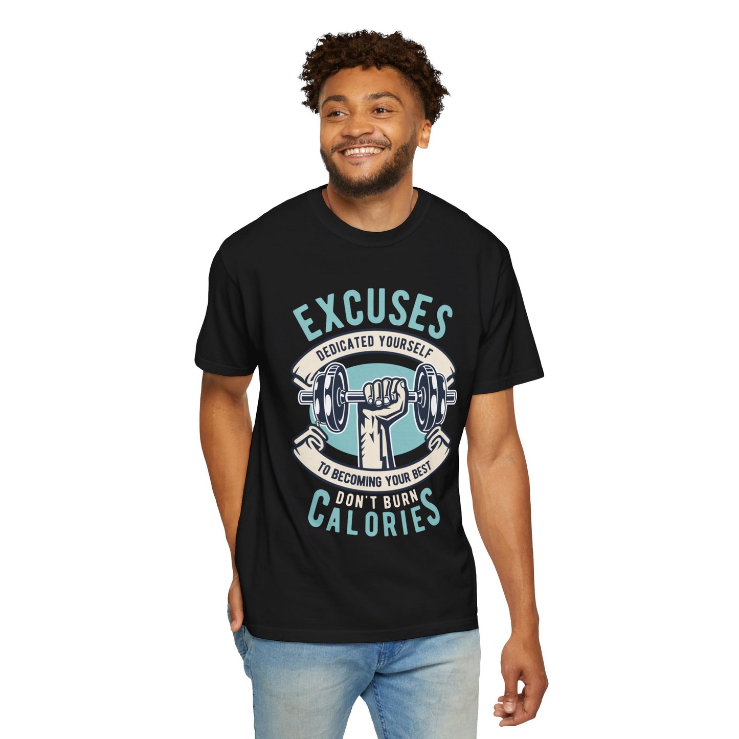 100% cotton (fiber content may vary for different colors) Medium fabric (5.3 oz/yd² (180 g/m²)) Dedicated Yourself To Becoming Your Best Don’t Burn Calories Unisex Heavy Cotton T-Shirt