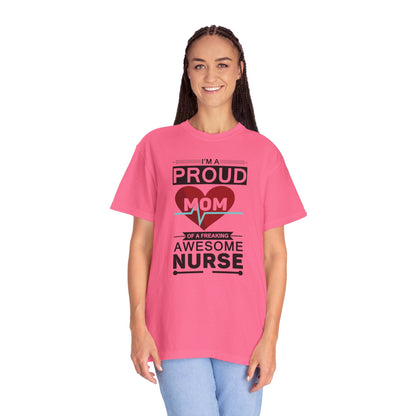 I’m A Proud Mom Clinical Specialist Education Healthcare Job Devoted Trendy Tee Patient Care Medical Unisex Heavy Cotton T-Shirt