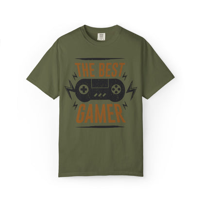 The Best Gamer Warriors Tee Non-Stop Playing Gaming Obsession Unisex Heavy Cotton T-Shirt