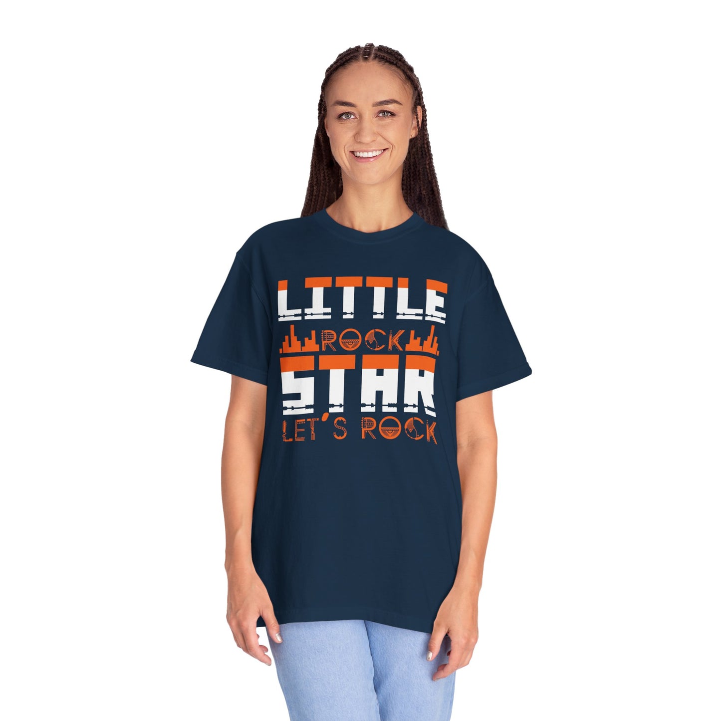 Thrilling Little Rock Star Born To Rock Rock And Roll Passion Rocker At Heart Rock Enthusiasm Unisex Heavy Cotton T-Shirt