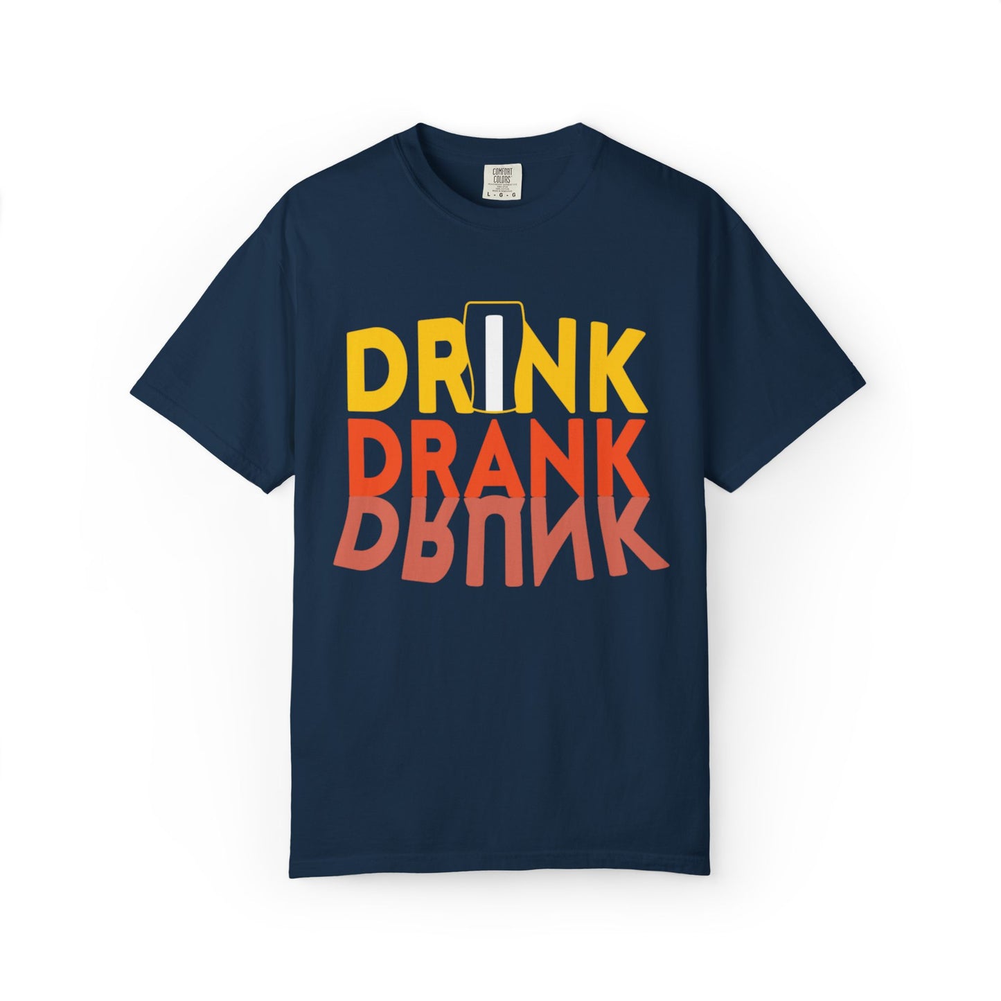 Funny Drink Drank Drunk Want To Drink Beer sarcastic Beer Glass Sip & Smile Unisex Heavy Cotton T-Shirt