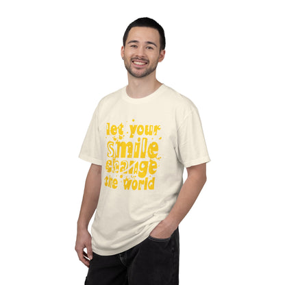 Let Your Smile Change The World Kindness Heartfelt Compliments Tee Thoughtful Gestures Love-Inspiration  Unisex Heavy Cotton T-Shirt