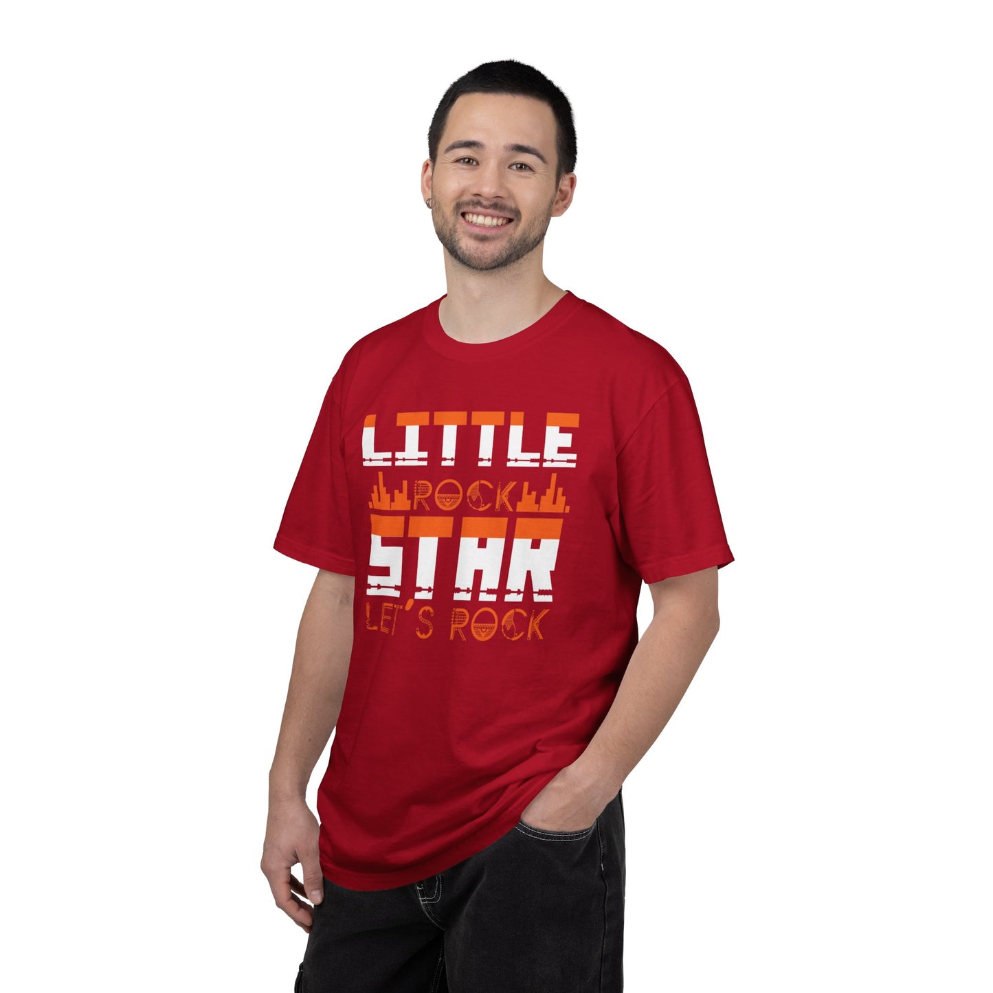 Thrilling Little Rock Star Born To Rock Rock And Roll Passion Rocker At Heart Rock Enthusiasm Unisex Heavy Cotton T-Shirt