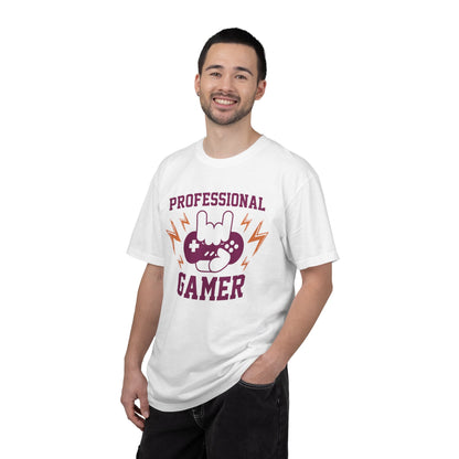 Professional Gamer Warriors Tee Non-Stop Playing Gaming Obsession Unisex Heavy Cotton T-Shirt