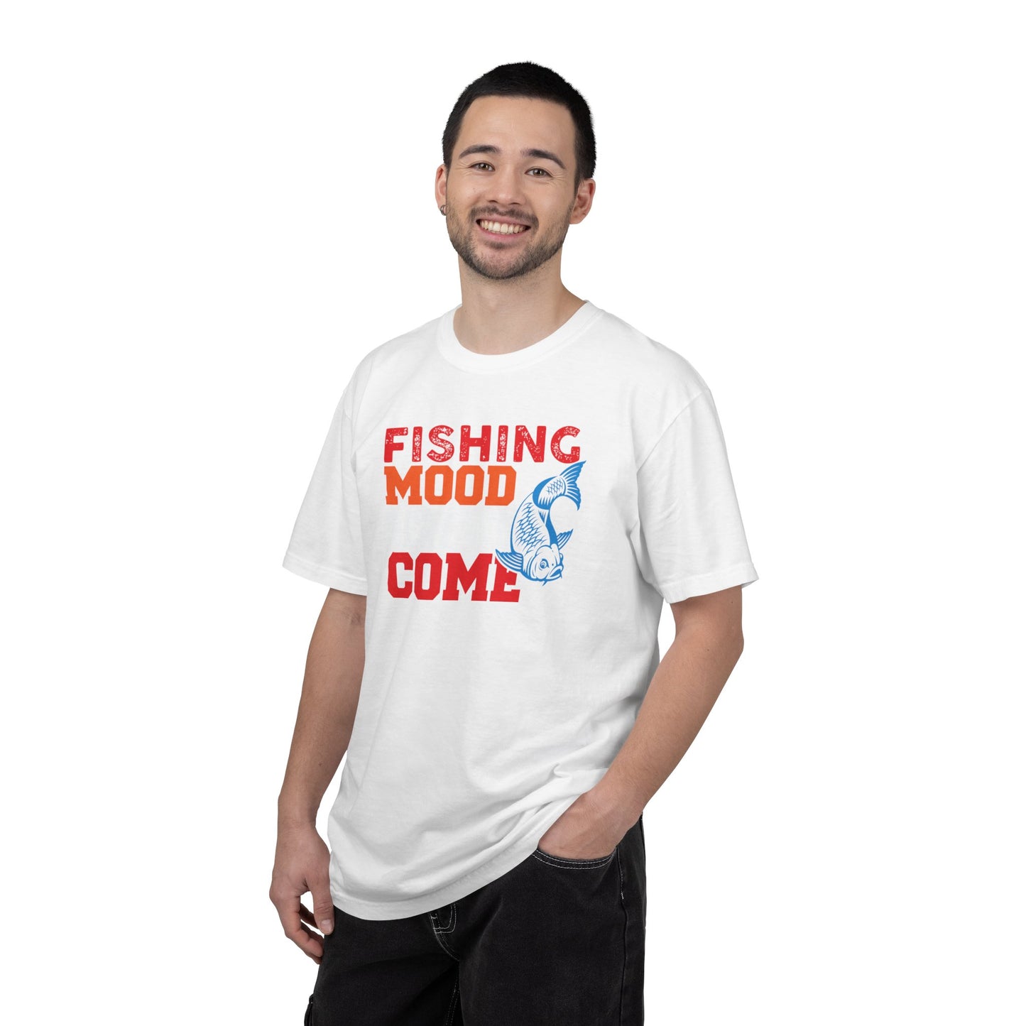Fishing Mood Fishing Gear Sarcastic Fisherman Fishing Tee Unisex Heavy Cotton T-Shirt