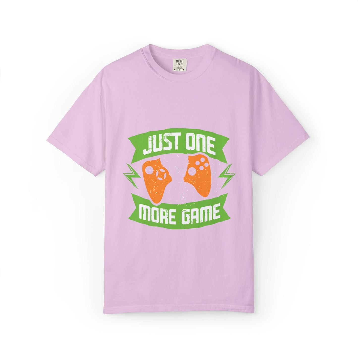 Funny Just One More Game Lost In The Game Gamer Zone Sarcastic Role-Playing Game Unisex Heavy Cotton T-Shirt