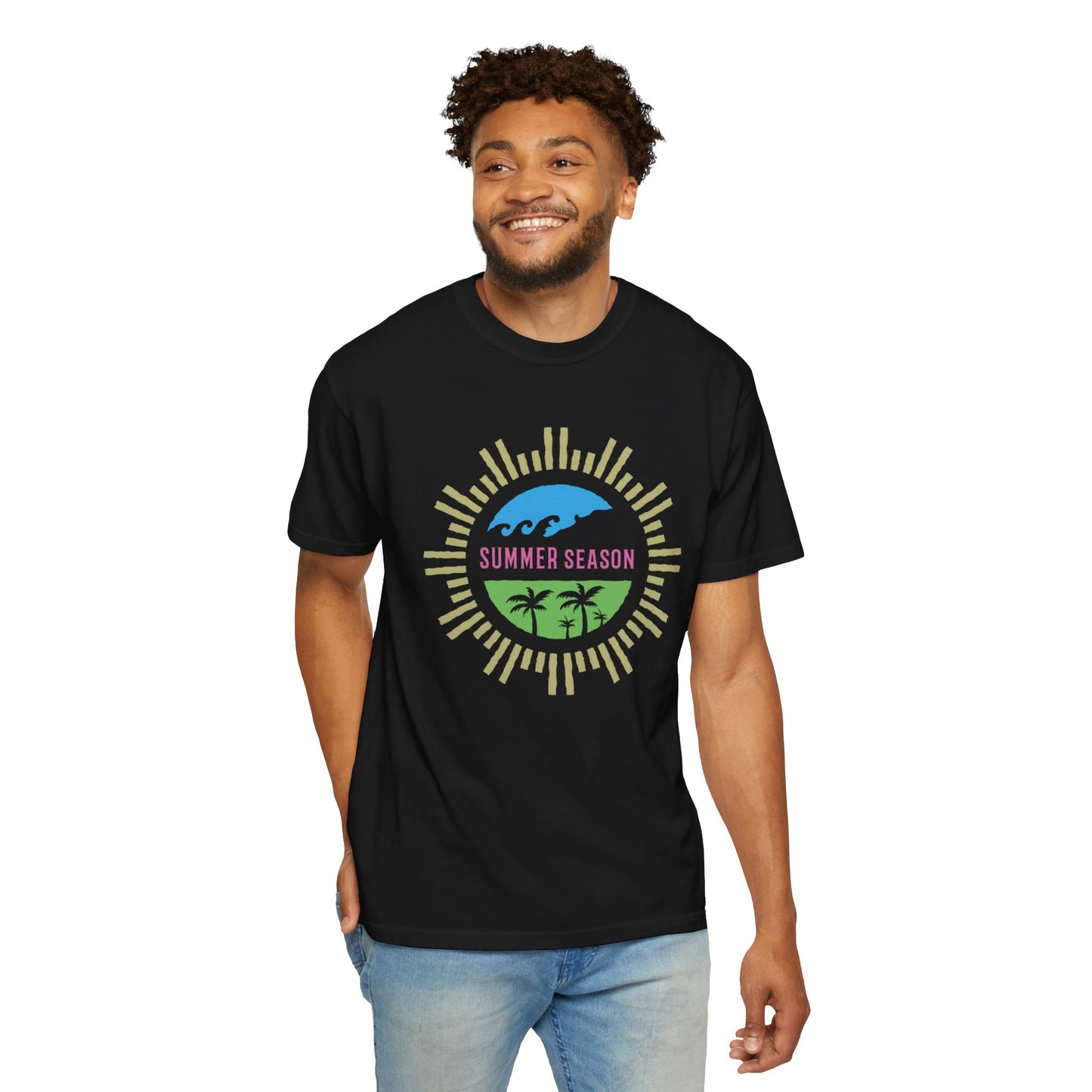 Summer Season Heat Long Days Cool Tee Unisex Heavy Cotton T-Shirt