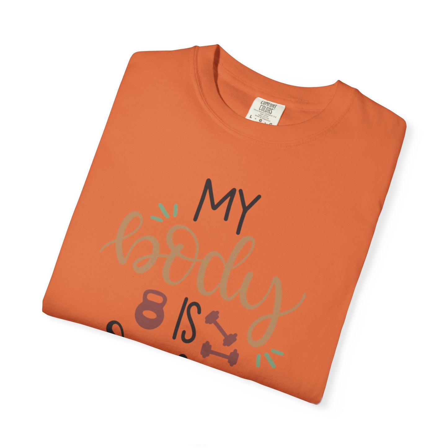 My Body Is Crying Fitness goals Exercise Gym Lovers Tee Bodybuilding Weight Lifting Unisex Heavy Cotton T-Shirt