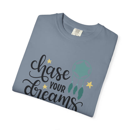 Chase Your Dreams Creativity Imagination Tee Determination Reach For The Stars Unisex Heavy Cotton T-Shirt