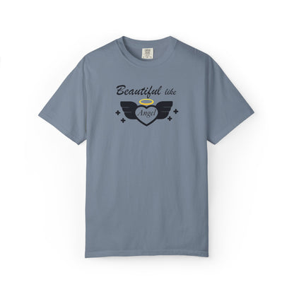 Beautiful Like Angel Politeness Tee Confidence Boost Stunning Gracefulness Unisex Heavy Cotton T-Shirt