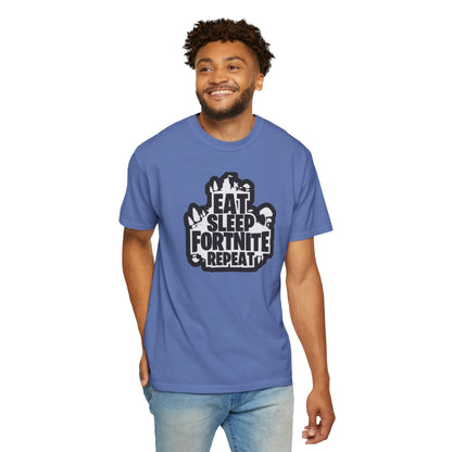 Eat Sleep Fortnite Battle Royale Squad Gameplay Passion Tee Solo Missions Social Gaming Unisex Heavy Cotton T-Shirt