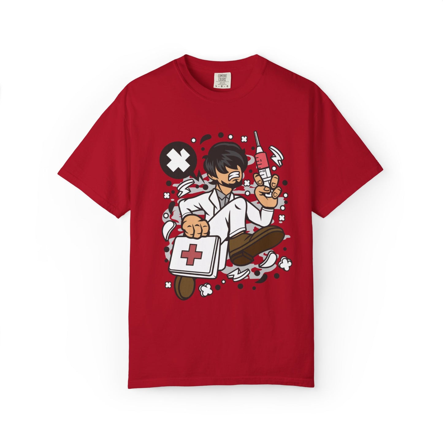 Doctor Superpower Medical Mastery Wellness Warriors Tee Medical Mentor Unisex Heavy Cotton T-Shirt