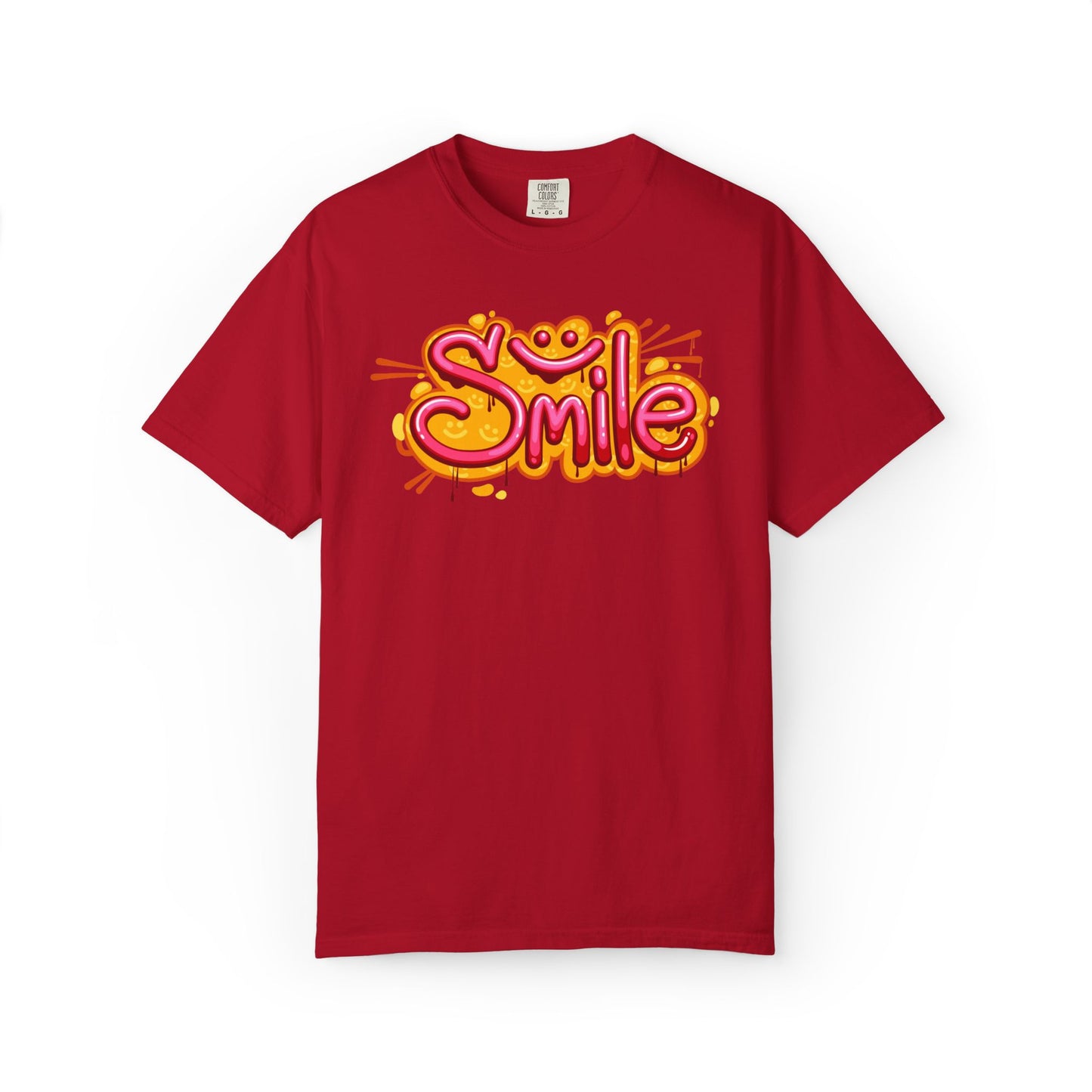 Smile Unisex Garment-Dyed T-shirt