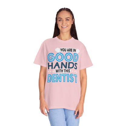 You Are Good With This Dentist Oral Hygiene Toothbrush Root Canal Cavity Trendy Tee Tooth Extraction Unisex Heavy Cotton T-Shirt