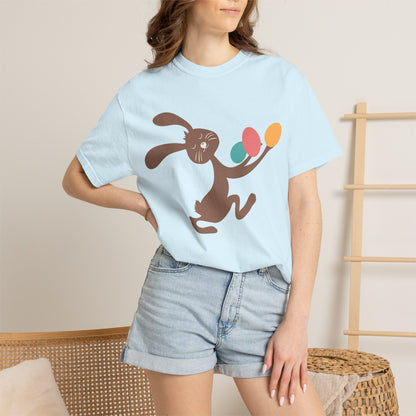 Easter Day Holy Week Spring Festival Tee Christian Holiday Easter Eggs Good Friday Unisex Heavy Cotton T-Shirt