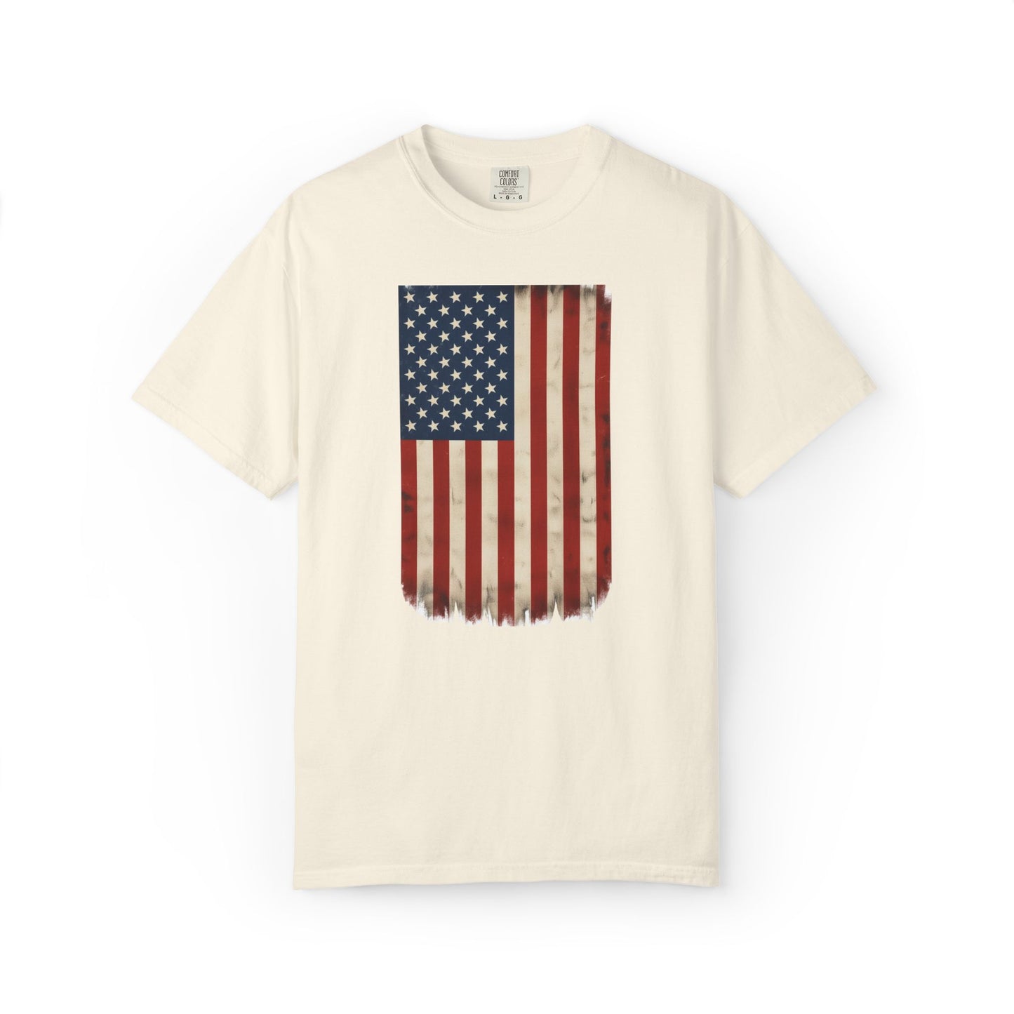 Flag USA - Unisex Garment-Dyed T-shirt