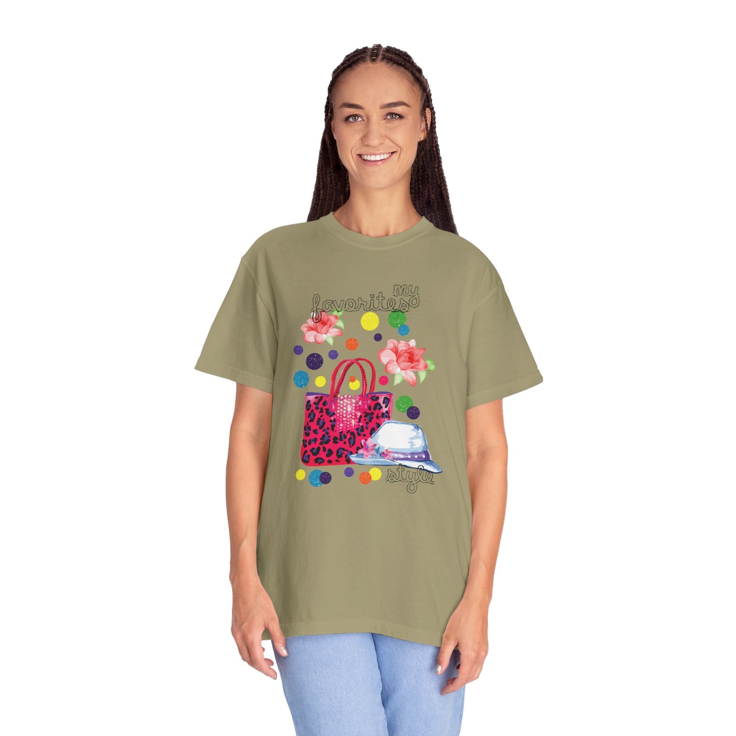 My Favorites Style Elegantly Trendy Tee Cleverly Classy Strong Empowered Fashionable Stylish Cute Unisex Heavy Cotton T-Shirt