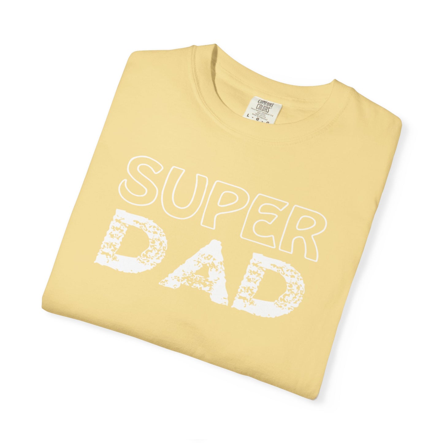 Super Dad Embracing Fatherhood Tee Growing Our Family Anticipating Parenthood Unisex Heavy Cotton T-Shirt