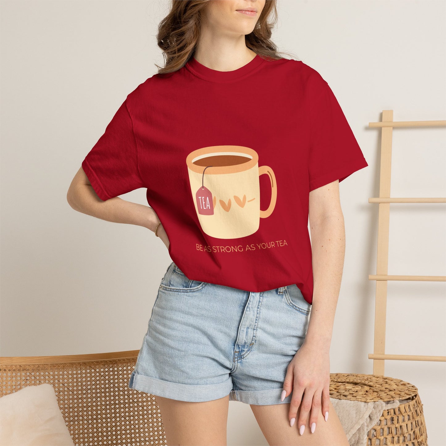 Be as Strong as Your Tea - Unisex Garment-Dyed T-shirt