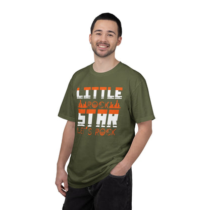 Thrilling Little Rock Star Born To Rock Rock And Roll Passion Rocker At Heart Rock Enthusiasm Unisex Heavy Cotton T-Shirt