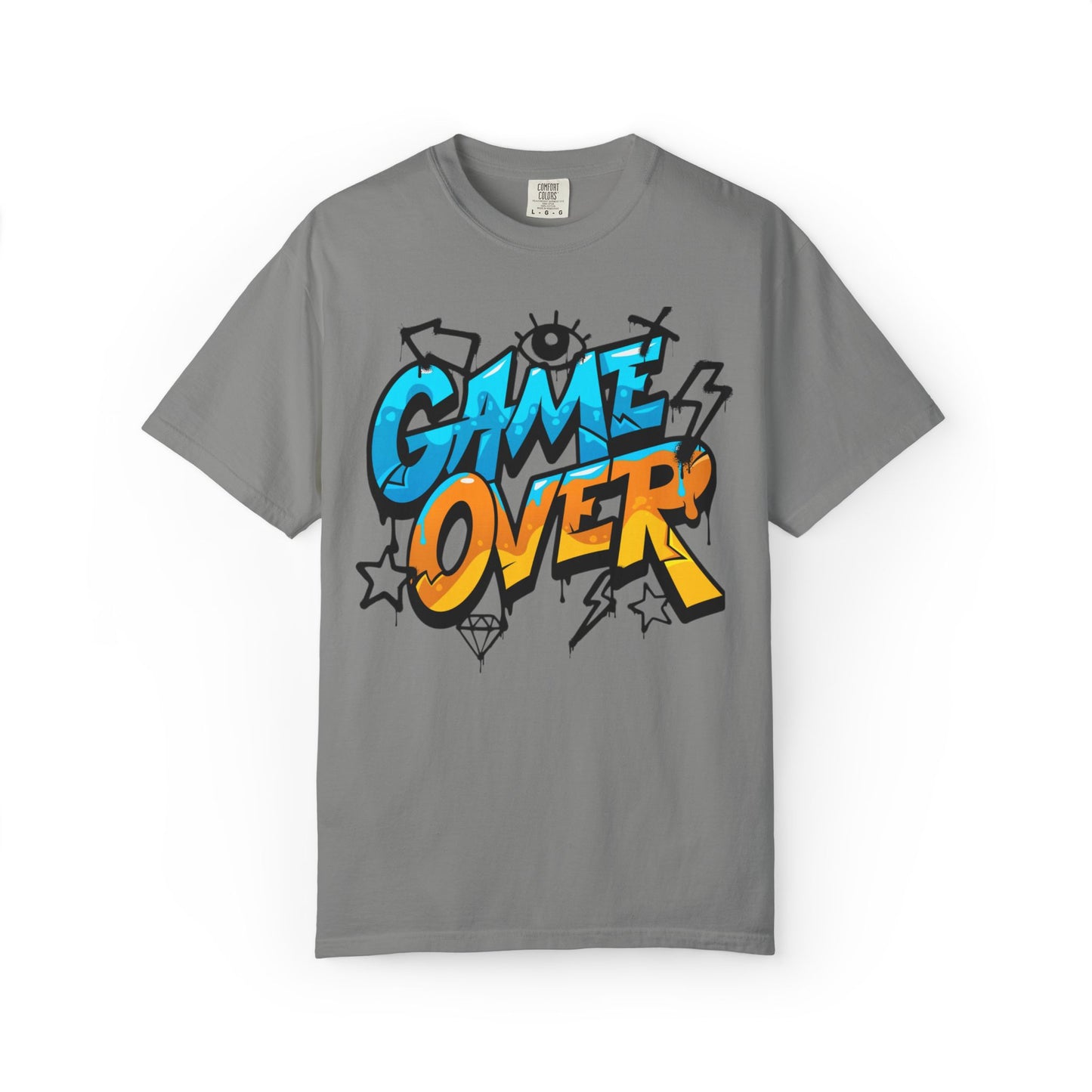 Game Over Unisex Garment-Dyed T-shirt