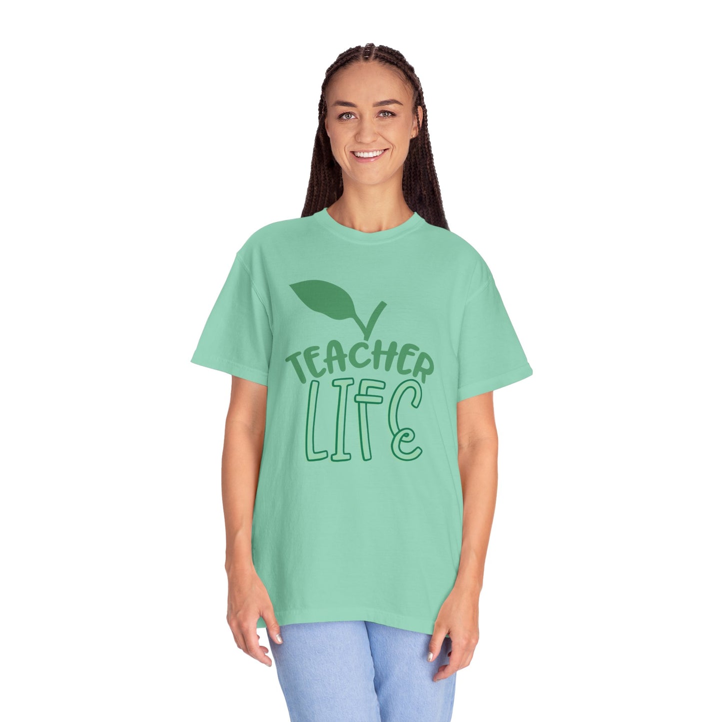 Teacher Life Role Model Supportive Learning Positive Reinforcement Moral Values Unisex Heavy Cotton T-Shirt