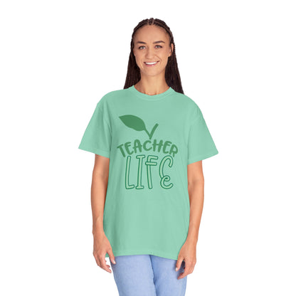 Teacher Life Role Model Supportive Learning Positive Reinforcement Moral Values Unisex Heavy Cotton T-Shirt