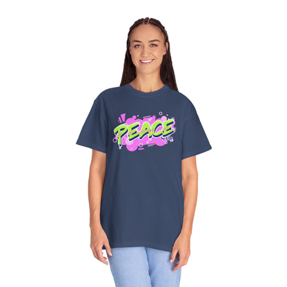Graffiti Logo Maker Featuring Bubbly Graphics Unisex Heavy Cotton T-Shirt