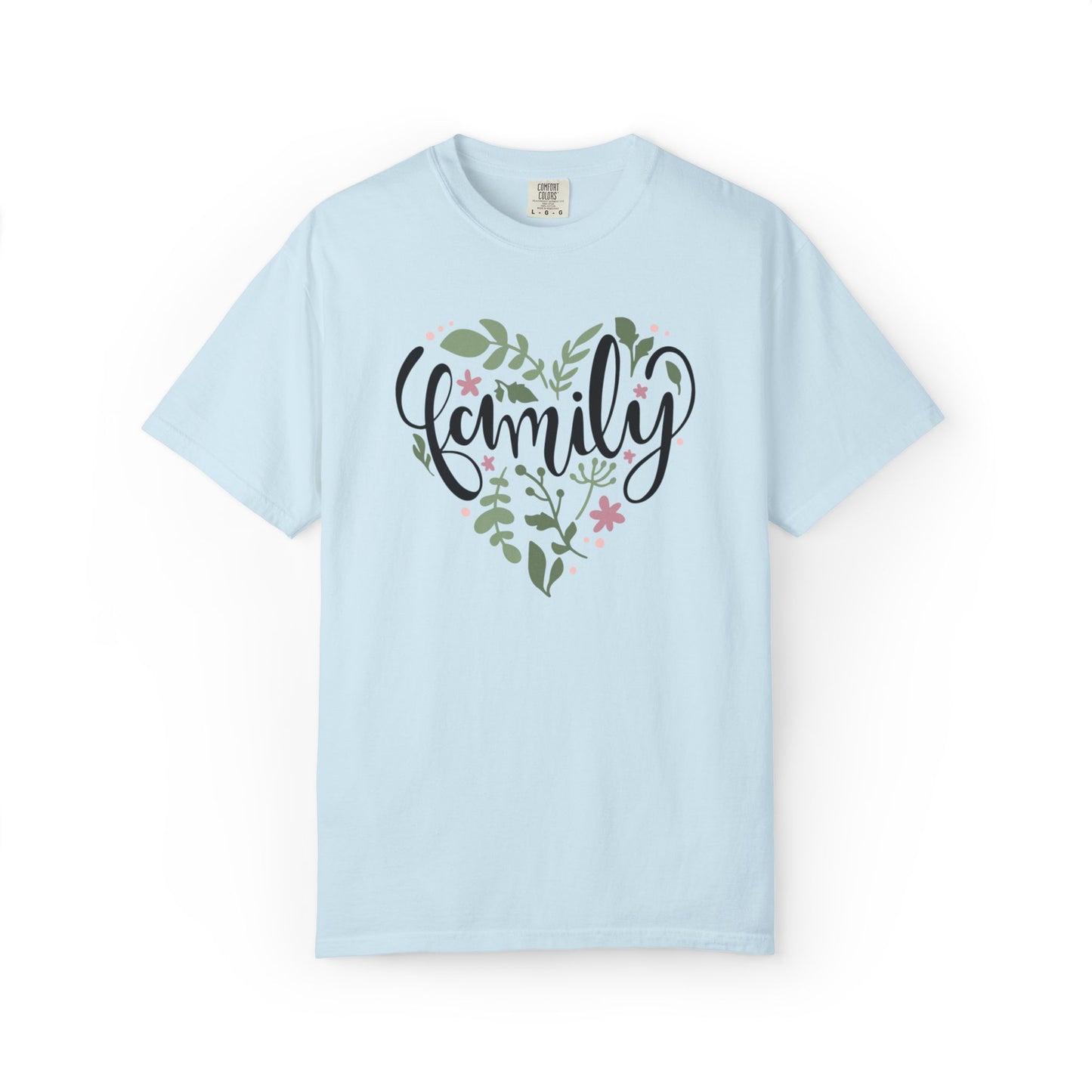 Family Trendy Tee Hug Rainbow Passion Unconditional Soulful Connection Siblings Love Parents Unisex Heavy Cotton T-Shirt