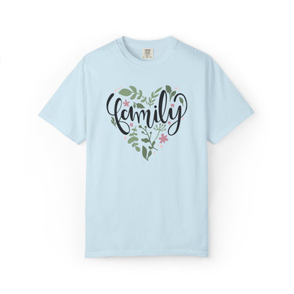 Family Trendy Tee Hug Rainbow Passion Unconditional Soulful Connection Siblings Love Parents Unisex Heavy Cotton T-Shirt