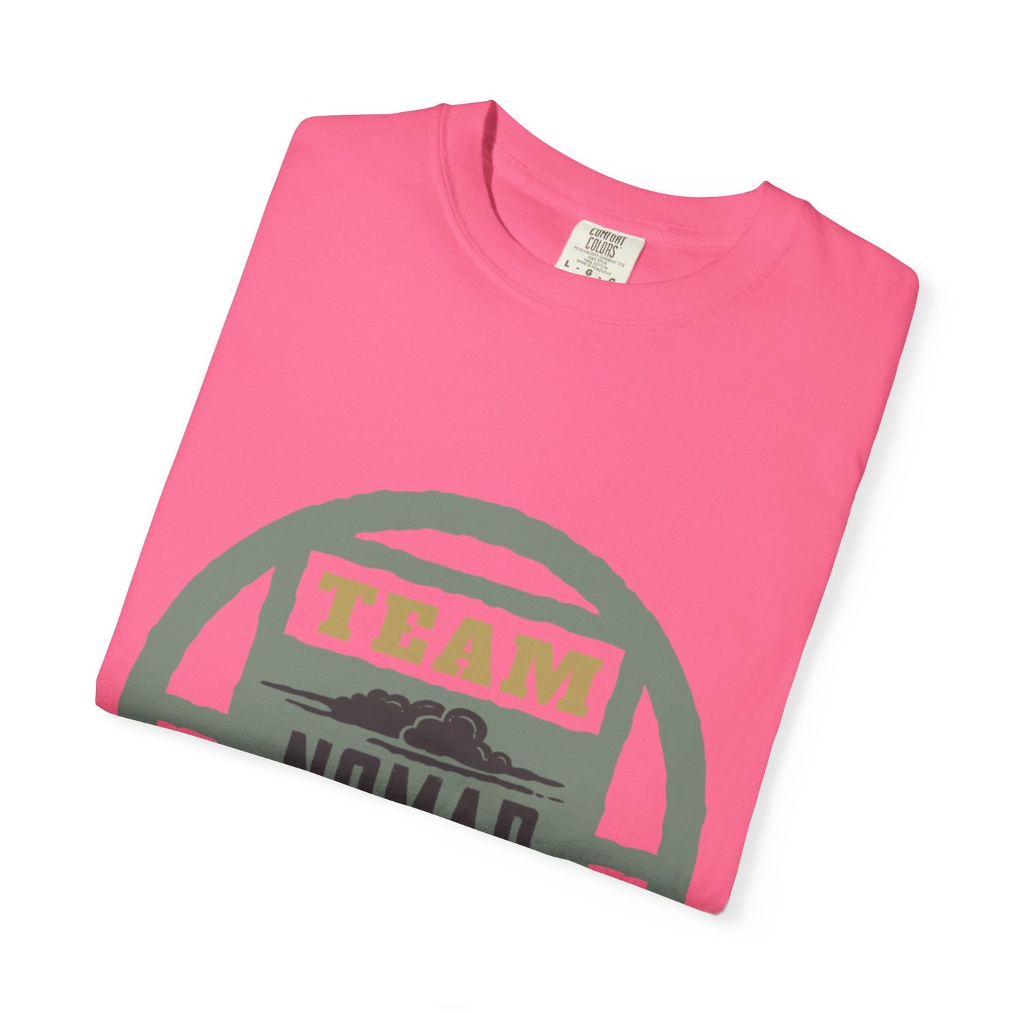 Team Nomad Constant Movement Discovery Freedom Adventure Enthusiasts Unisex Heavy Cotton T-Shirt