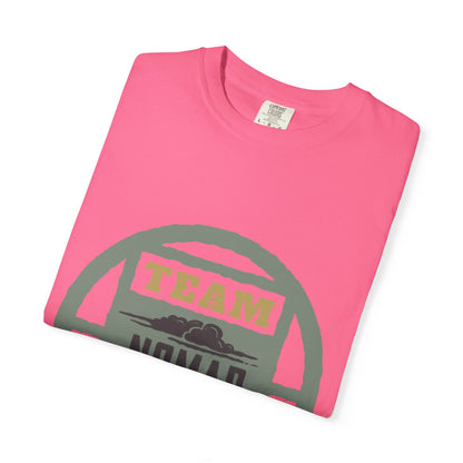 Team Nomad Constant Movement Discovery Freedom Adventure Enthusiasts Unisex Heavy Cotton T-Shirt