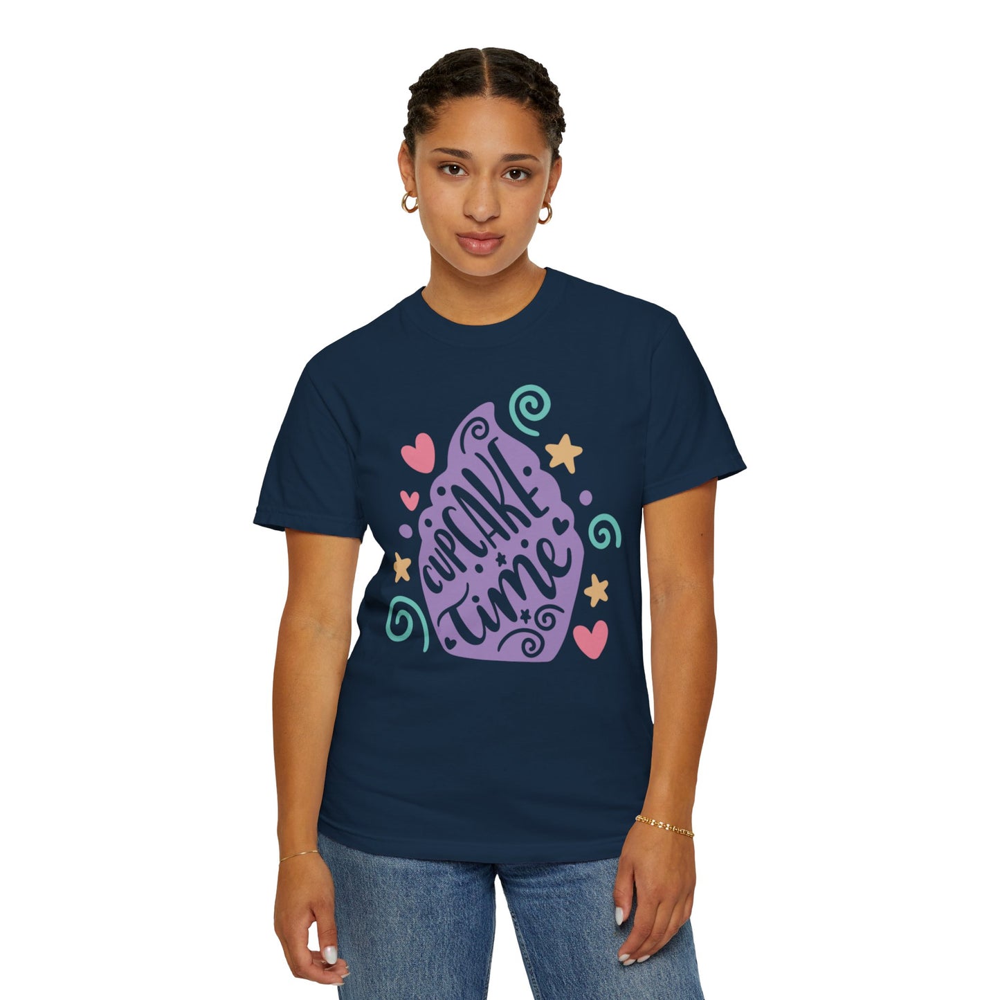Cupcake Time Mysterious Flavors Tee Delicious Deception Stealthy Sweets Unisex Heavy Cotton T-Shirt