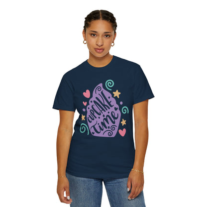 Cupcake Time Mysterious Flavors Tee Delicious Deception Stealthy Sweets Unisex Heavy Cotton T-Shirt