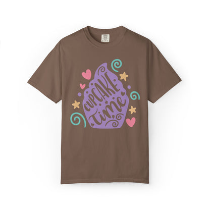 Cupcake Time Mysterious Flavors Tee Delicious Deception Stealthy Sweets Unisex Heavy Cotton T-Shirt