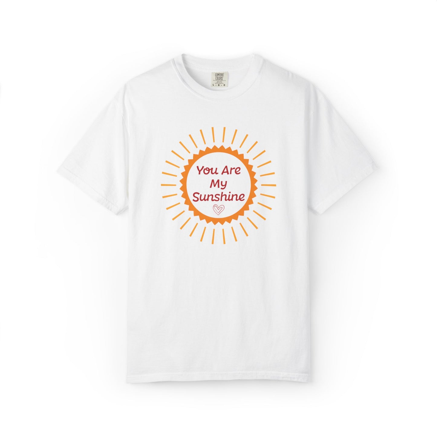 You Are My Sunshine Lovers Tee Hug Rainbow Passion Unconditional Soulful Connection Unisex Heavy Cotton T-Shirt