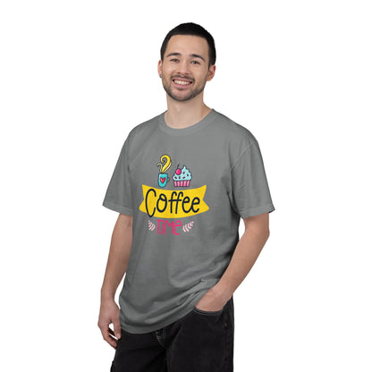 Funny Coffee Time Beans Latte Lovers Tee Black Brew Addicted Barista Freak Unisex Heavy Cotton T-Shirt