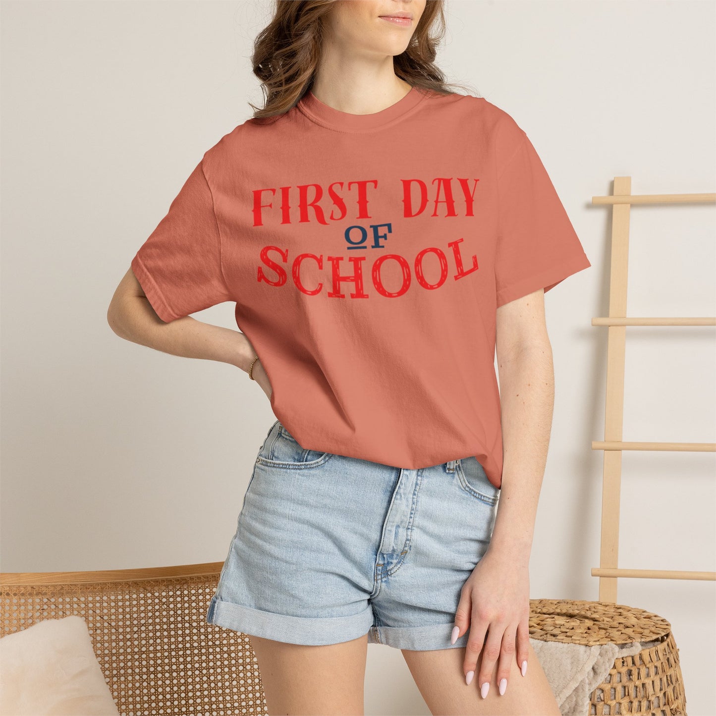 Funny First Day School Learning Legend Super Scholar Junior Geniuses Science Star Student’s Day Unisex Heavy Cotton T-Shirt