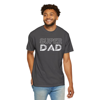 Super Dad Embracing Fatherhood Tee Growing Our Family Anticipating Parenthood Unisex Heavy Cotton T-Shirt