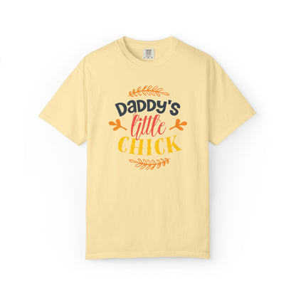 Daddy’s Little Chick Confidence Tee Elegance Charming Appealing Beauty Easter Celebration Unisex Heavy Cotton T-Shirt