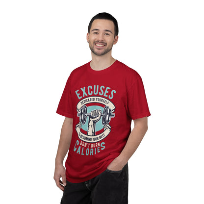 100% cotton (fiber content may vary for different colors) Medium fabric (5.3 oz/yd² (180 g/m²)) Dedicated Yourself To Becoming Your Best Don’t Burn Calories Unisex Heavy Cotton T-Shirt