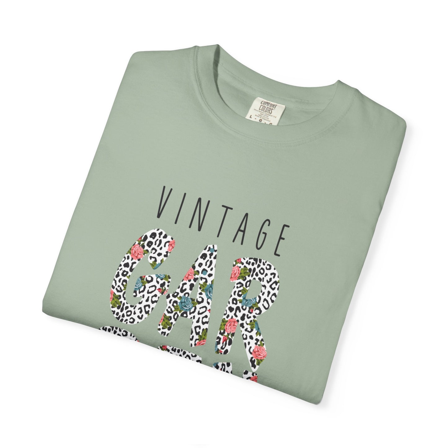 Vintage Garden Rose Heartwarming Lovely Trendy Tee Sweet Charismatic Beautiful Fragrance Happiness Unisex Heavy Cotton T-Shirt