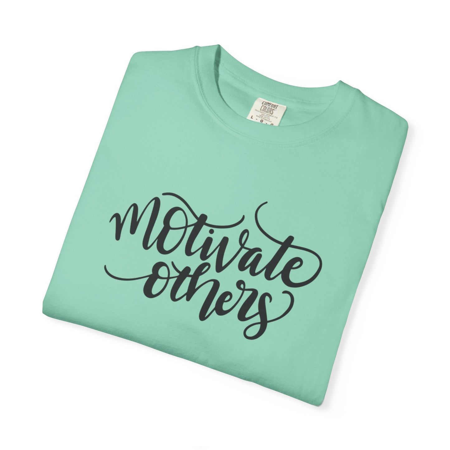Motivate Others Leadership Inspiration Tee Positive Feedback Passion Self-Belief Professional Attitude Unisex Heavy Cotton T-Shirt