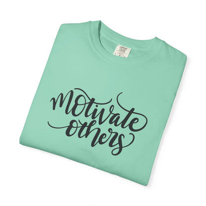 Motivate Others Leadership Inspiration Tee Positive Feedback Passion Self-Belief Professional Attitude Unisex Heavy Cotton T-Shirt
