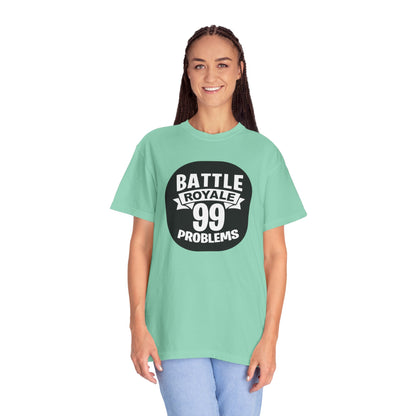 Battle Royal Multiplayer Madness Tee Thrilling Elimination High-Stakes Combat Unisex Heavy Cotton T-Shirt