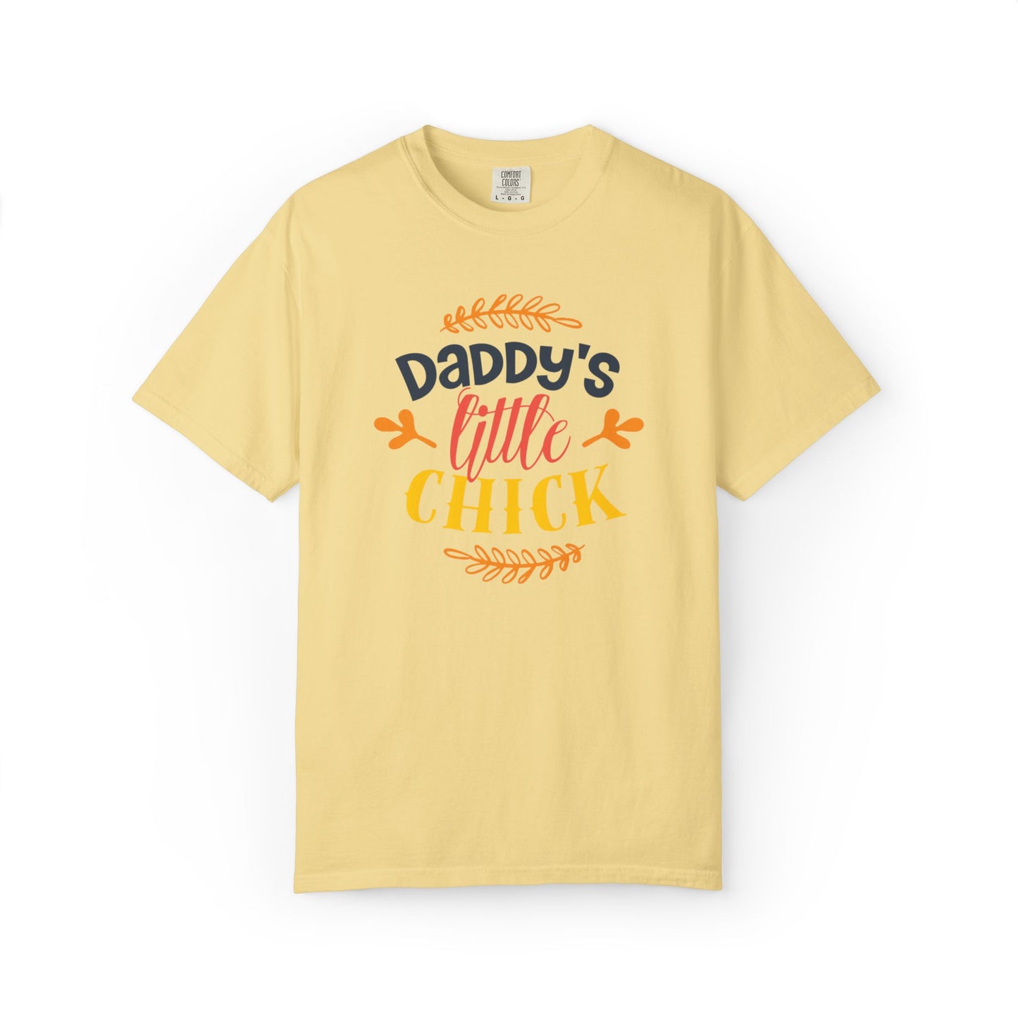 Daddy’s Little Chick Confidence Tee Elegance Charming Appealing Beauty Easter Celebration Unisex Heavy Cotton T-Shirt