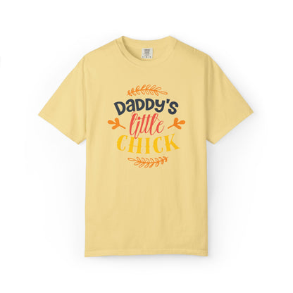 Daddy’s Little Chick Confidence Tee Elegance Charming Appealing Beauty Easter Celebration Unisex Heavy Cotton T-Shirt