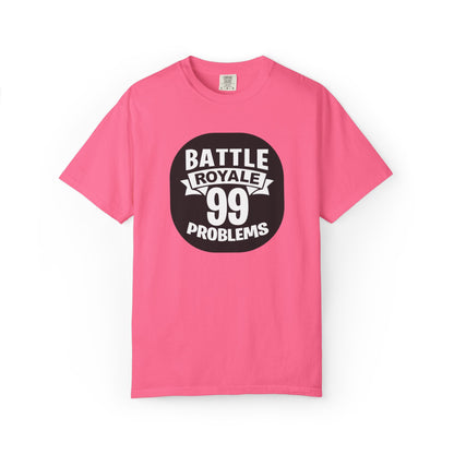 Battle Royal Multiplayer Madness Tee Thrilling Elimination High-Stakes Combat Unisex Heavy Cotton T-Shirt